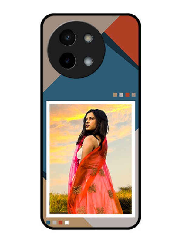 Custom Vivo Y58 5G Custom Metal Phone Case - Retro Color Pallet Design