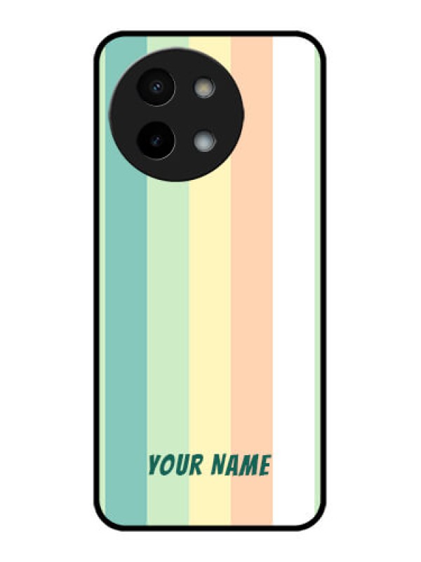 Custom Vivo Y58 5G Custom Metal Phone Case - Multi - Colour Stripes Design