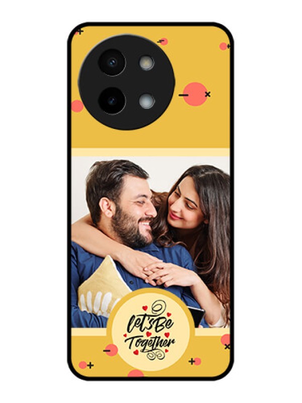 Custom Vivo Y58 5G Custom Metal Phone Case - Lets Be Together Design