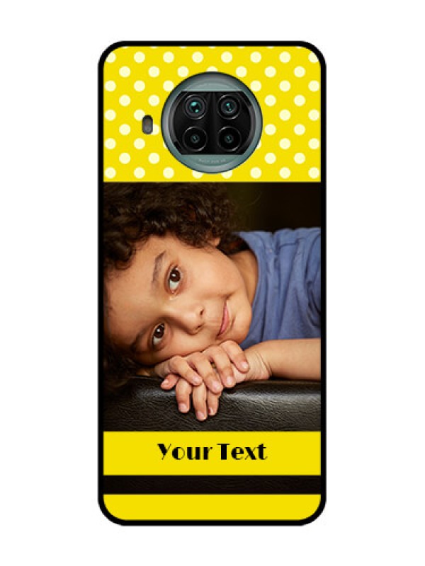 Custom Xiaomi Mi 10I 5G Custom Metal Phone Case - Bright Yellow Case Design