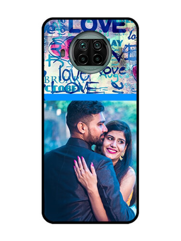 Custom Xiaomi Mi 10I 5G Custom Metal Phone Case - Colorful Love Design
