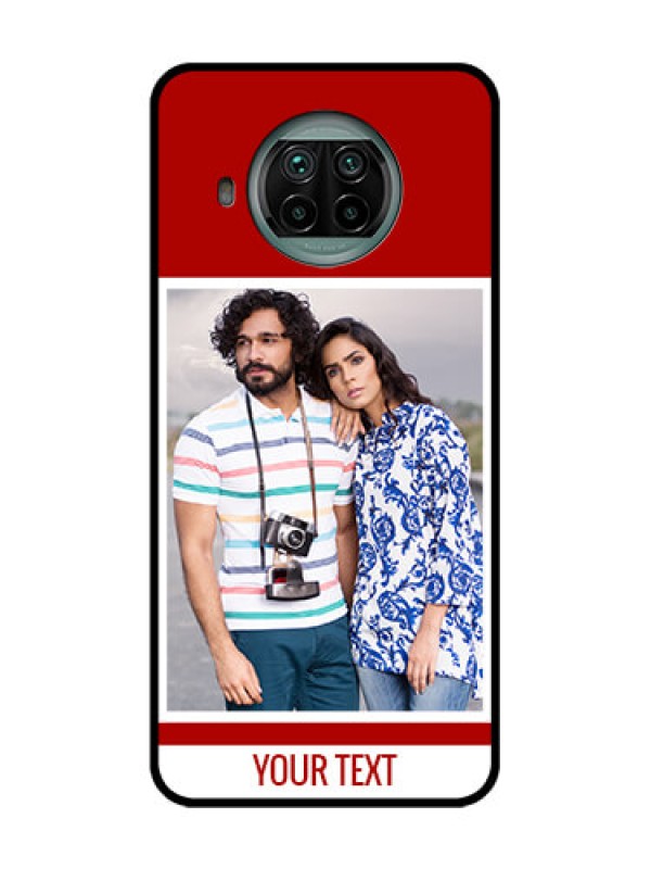 Custom Xiaomi Mi 10I 5G Custom Metal Phone Case - Red Color Design
