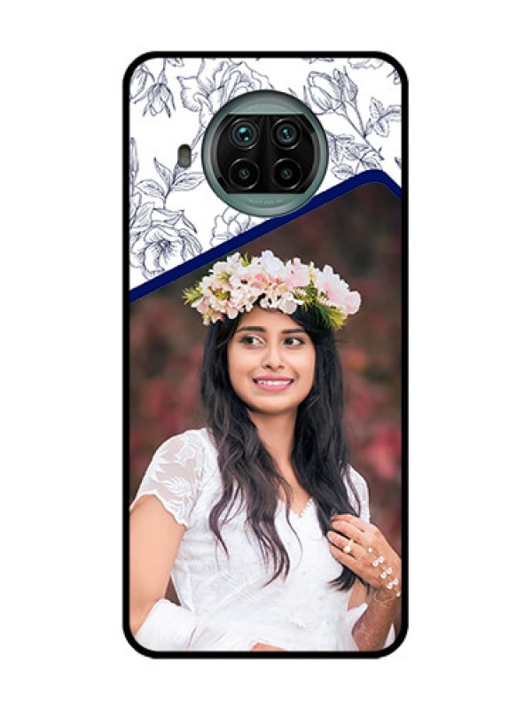 Custom Xiaomi Mi 10I 5G Custom Metal Phone Case - Classy Floral Design