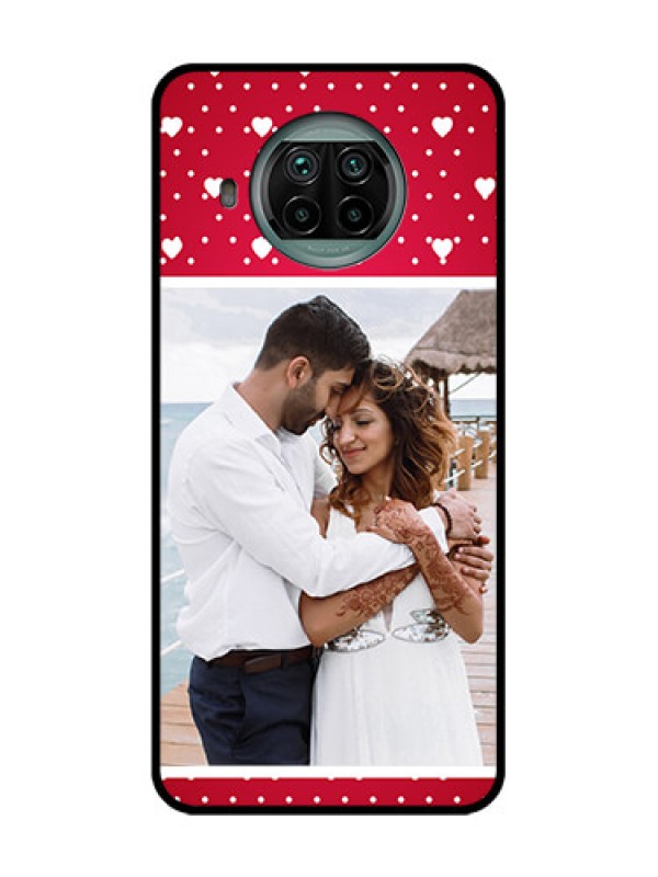Custom Xiaomi Mi 10I 5G Custom Metal Phone Case - Hearts Mobile Case Design
