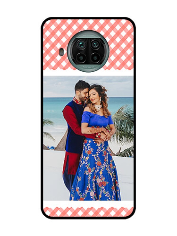 Custom Xiaomi Mi 10I 5G Custom Metal Phone Case - Pink Pattern Design
