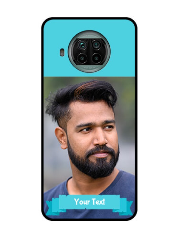 Custom Xiaomi Mi 10I 5G Custom Metal Phone Case - Blue Color Design