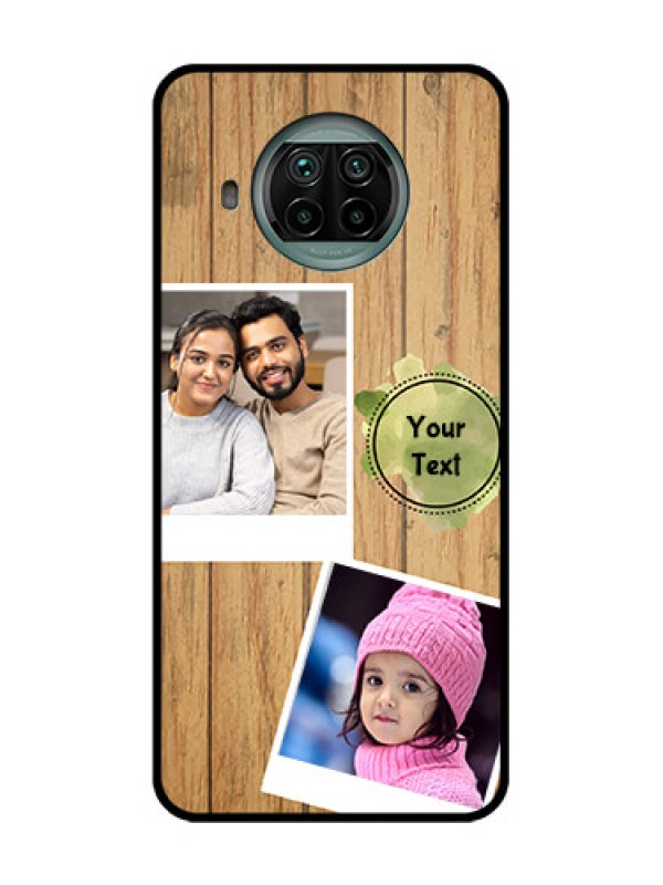Custom Xiaomi Mi 10I 5G Custom Metal Phone Case - Wooden Texture Design