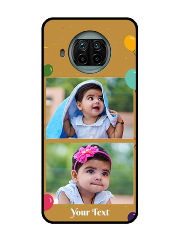 Custom Xiaomi Mi 10I 5G Custom Metal Phone Case - Image Holder With Birthday Celebrations Design