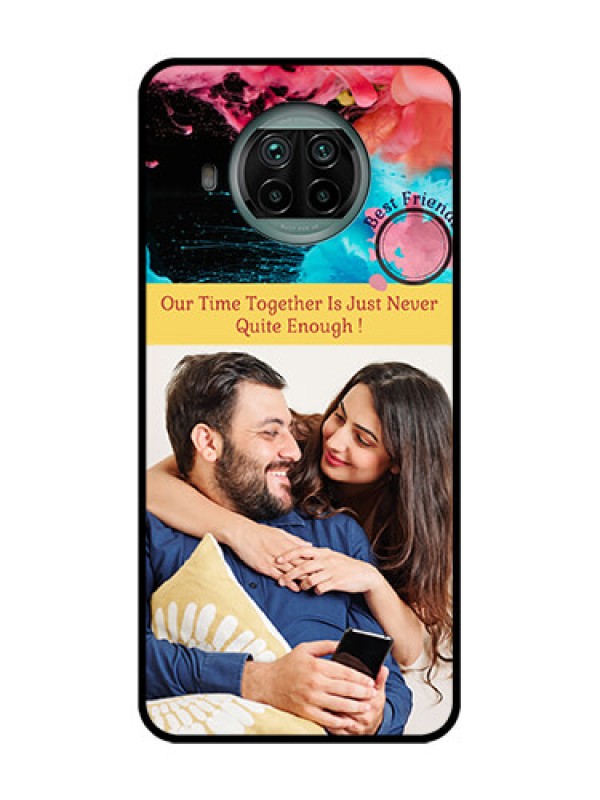 Custom Xiaomi Mi 10I 5G Custom Metal Phone Case - Quote With Acrylic Painting Design