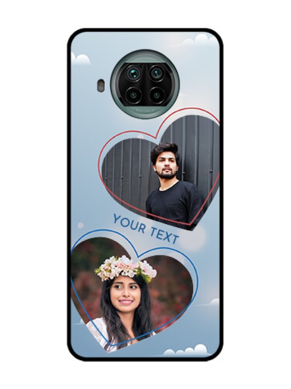 Custom Xiaomi Mi 10I 5G Custom Metal Phone Case - Blue Color Couple Design