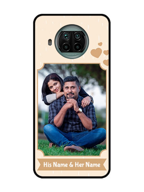 Custom Xiaomi Mi 10I 5G Custom Metal Phone Case - With Confetti Love Design