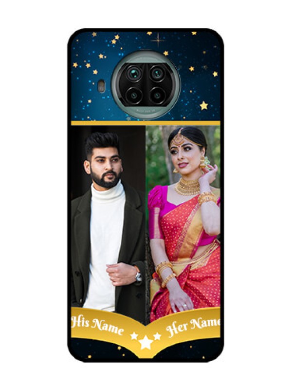 Custom Xiaomi Mi 10I 5G Custom Metal Phone Case - Galaxy Stars Backdrop Design