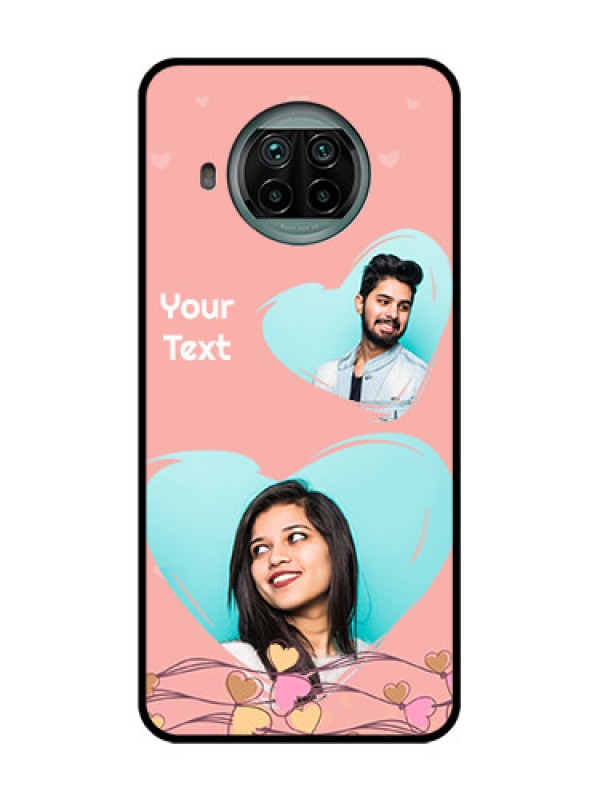 Custom Xiaomi Mi 10I 5G Custom Metal Phone Case - Love Doodle Design
