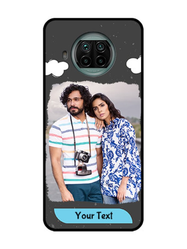 Custom Xiaomi Mi 10I 5G Custom Metal Phone Case - Splashes With Love Doodles Design