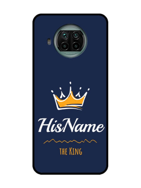 Custom Xiaomi Mi 10I 5G Custom Metal Phone Case - King With Name Design