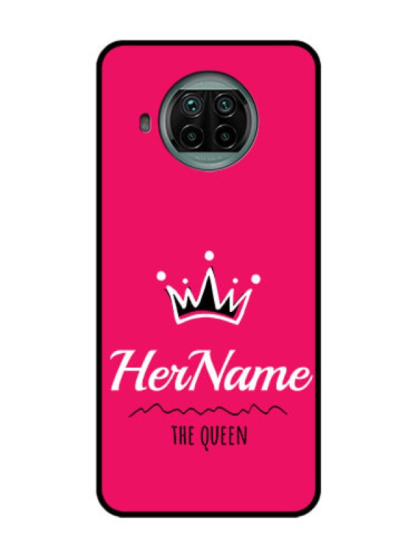 Custom Xiaomi Mi 10I 5G Custom Metal Phone Case - Queen With Name Design