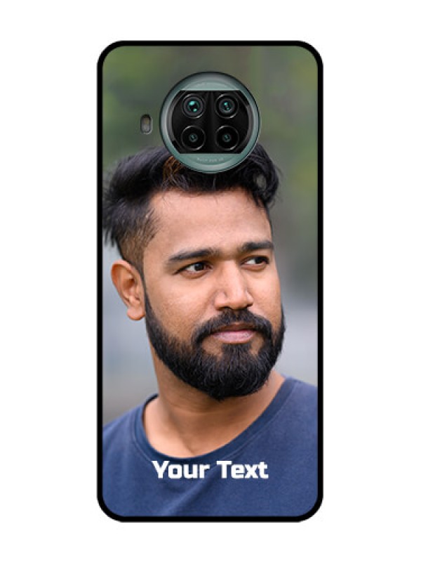 Custom Xiaomi Mi 10I 5G Custom Metal Phone Case - Photo With Text Design