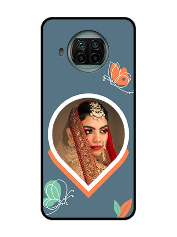 Custom Xiaomi Mi 10I 5G Custom Metal Phone Case - Droplet Butterflies Design