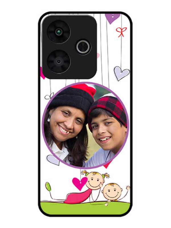 Custom Redmi 13 5G Custom Metal Phone Case - Cute Kids Phone Case Design