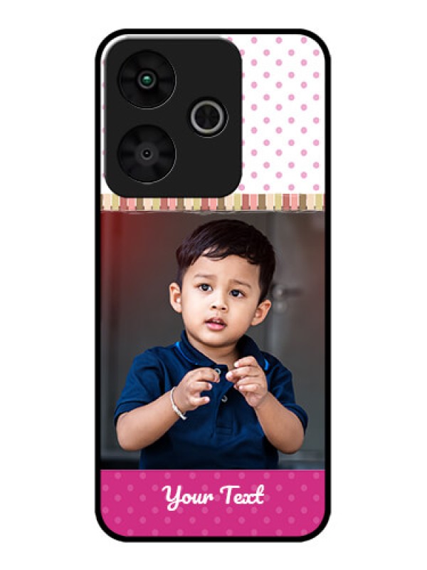 Custom Redmi 13 5G Custom Metal Phone Case - Cute Girls Cover Design