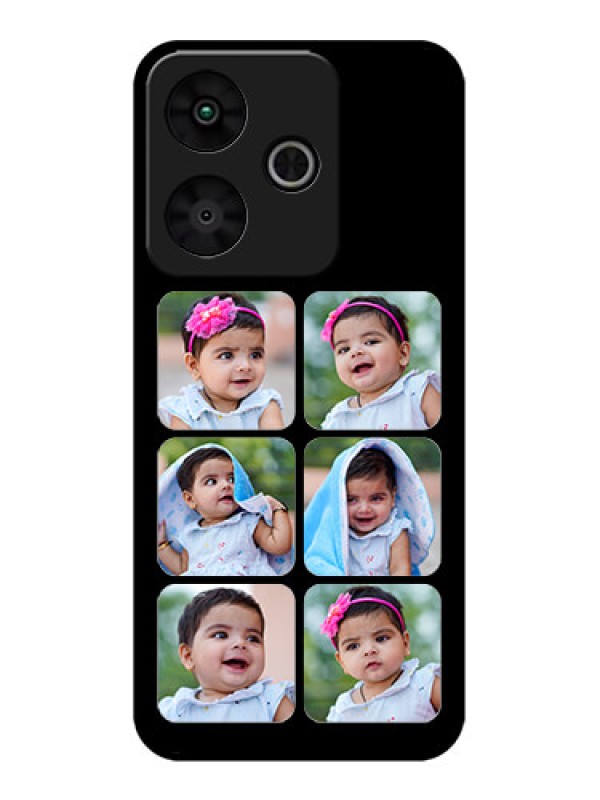 Custom Redmi 13 5G Custom Metal Phone Case - Multiple Pictures Design