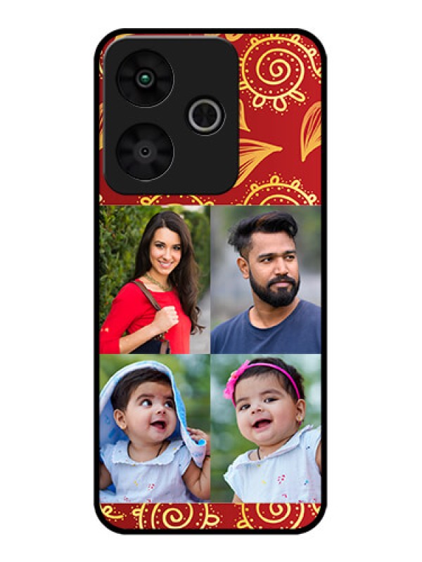Custom Redmi 13 5G Custom Metal Phone Case - 4 Image Traditional Design