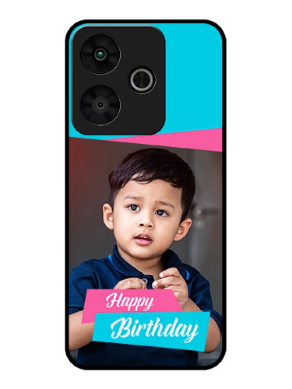 Custom Redmi 13 5G Custom Metal Phone Case - Image Holder With 2 Color Design