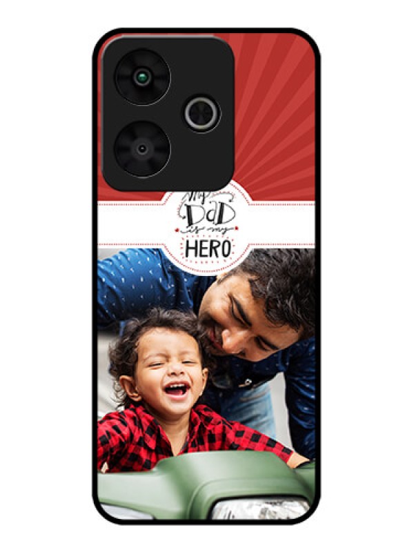 Custom Redmi 13 5G Custom Metal Phone Case - My Dad Hero Design
