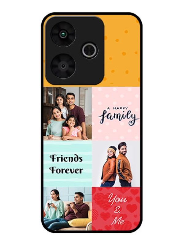 Custom Redmi 13 5G Custom Metal Phone Case - Images With Quotes Design