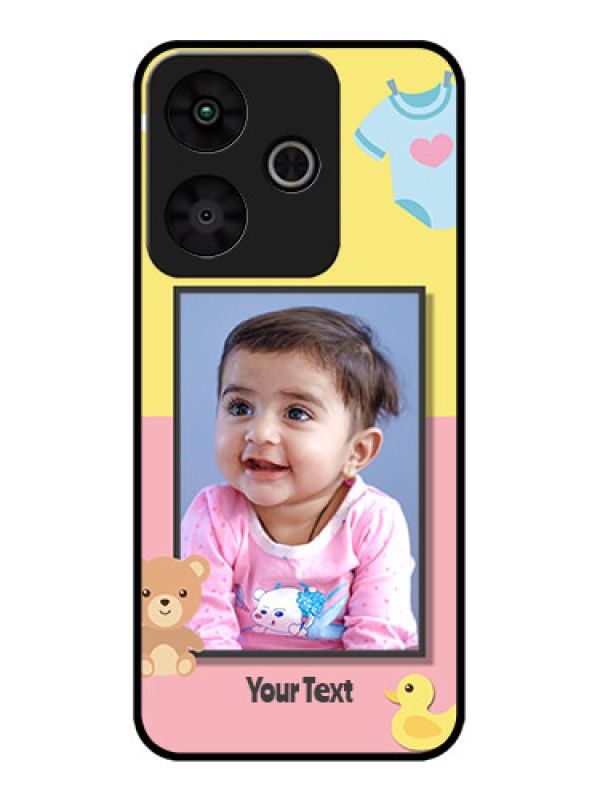 Custom Redmi 13 5G Custom Metal Phone Case - Kids 2 Color Design