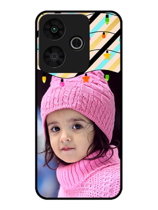 Custom Redmi 13 5G Custom Metal Phone Case - Lights Hanging Design
