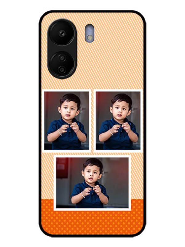 Custom Redmi 13C 4G Custom Metal Phone CaseBulk Photos Upload Design
