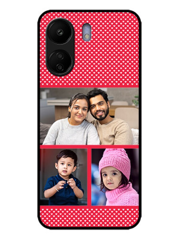 Custom Redmi 13C 4G Custom Metal Phone CaseBulk Photo Upload Design