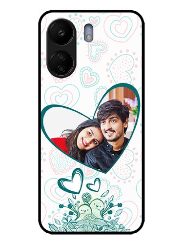 Custom Redmi 13C 4G Custom Metal Phone CasePremium Couple Design