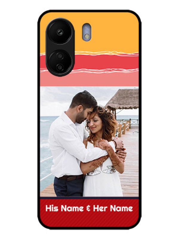 Custom Redmi 13C 4G Custom Metal Phone CaseColorful Case Design