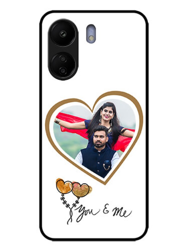 Custom Redmi 13C 4G Custom Metal Phone CaseYou and Me Design