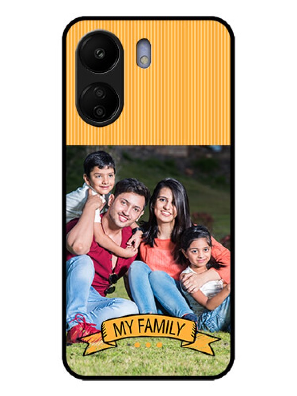 Custom Redmi 13C 4G Custom Metal Phone CaseMy Family Design