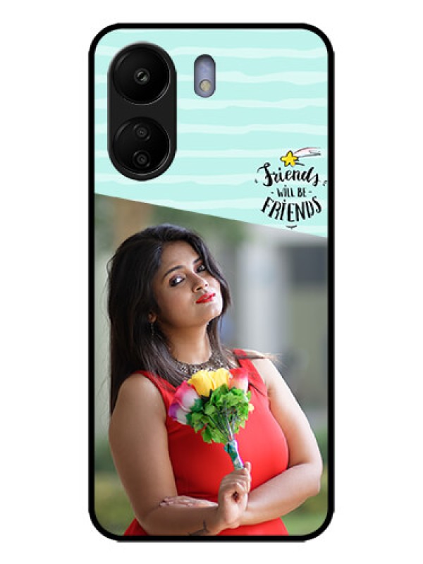 Custom Redmi 13C 4G Custom Metal Phone CaseFriends Picture Icon Design
