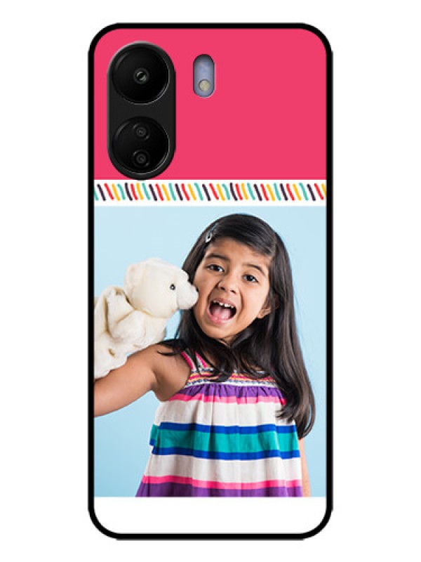Custom Redmi 13C 4G Custom Metal Phone CaseLine Art Design