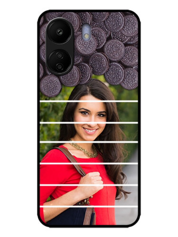 Custom Redmi 13C 4G Custom Metal Phone CaseWith Oreo Biscuit Design
