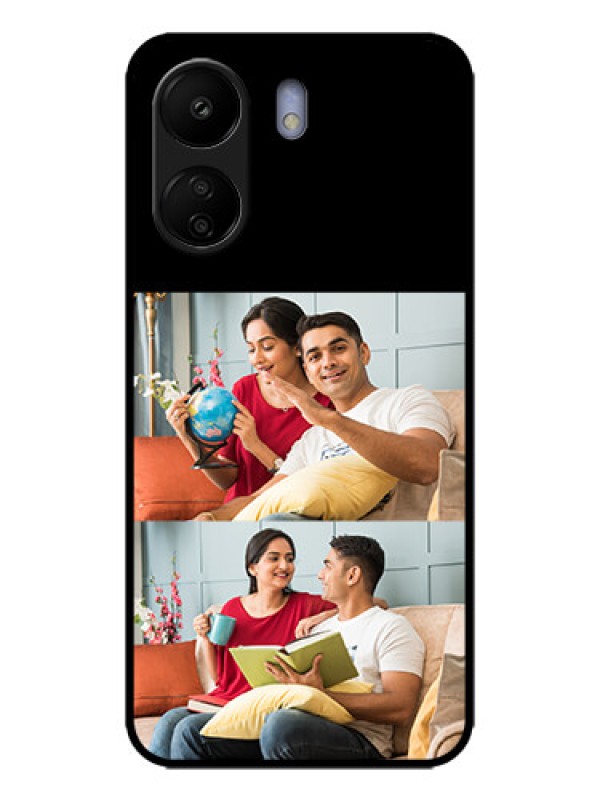 Custom Redmi 13C 4G Custom Metal Phone Case2 Images Design