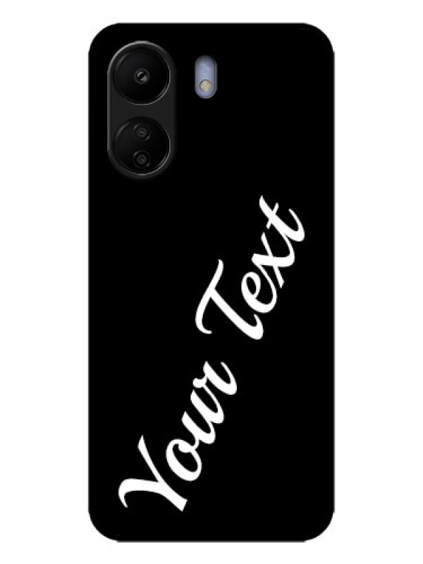 Custom Redmi 13C 4G Custom Metal Phone CaseWith Your Name Design