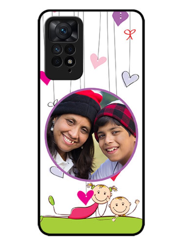 Custom Redmi Note 11 Pro Plus 5G Custom Metal Phone Case - Cute Kids Phone Case Design