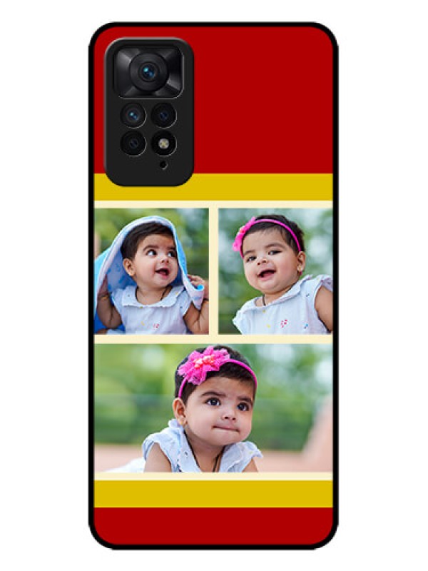 Custom Redmi Note 11 Pro Plus 5G Custom Metal Phone Case - Multiple Pic Upload Design