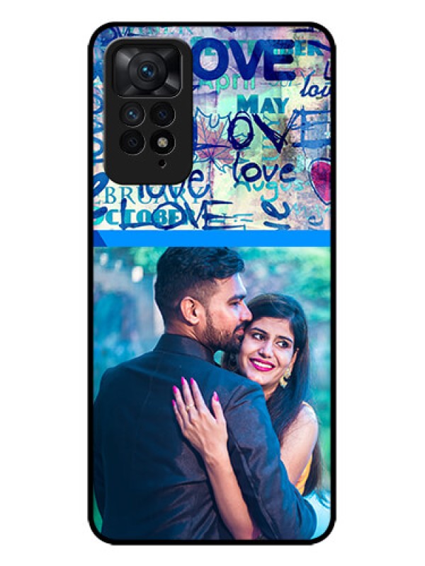 Custom Redmi Note 11 Pro Plus 5G Custom Metal Phone Case - Colorful Love Design