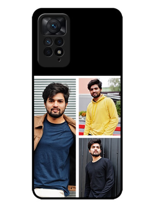 Custom Redmi Note 11 Pro Plus 5G Custom Metal Phone Case - Upload Multiple Picture Design