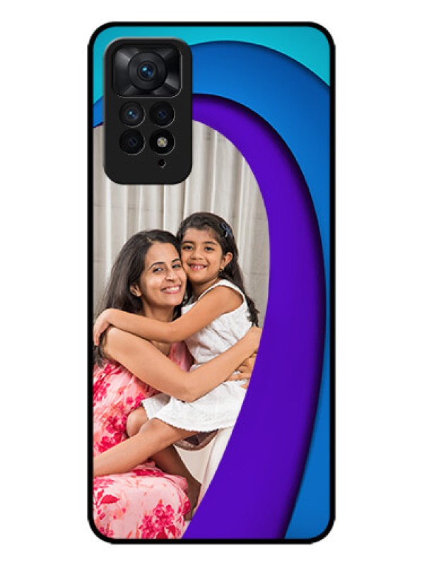 Custom Redmi Note 11 Pro Plus 5G Custom Metal Phone Case - Simple Pattern Design