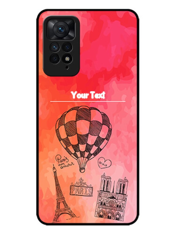 Custom Redmi Note 11 Pro Plus 5G Custom Metal Phone Case - Paris Theme Design