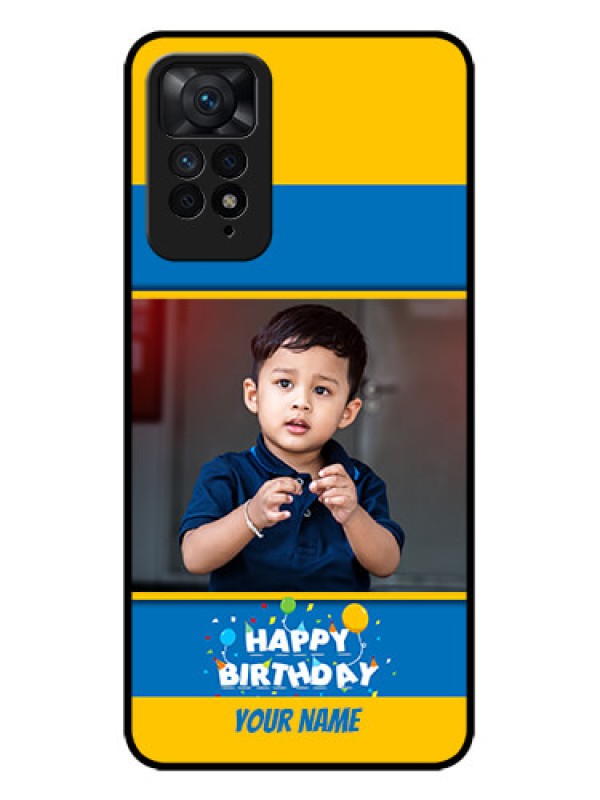 Custom Redmi Note 11 Pro Plus 5G Custom Metal Phone Case - Birthday Wishes Design