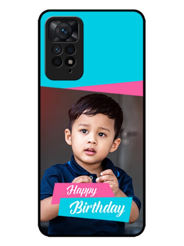 Custom Redmi Note 11 Pro Plus 5G Custom Metal Phone Case - Image Holder With 2 Color Design